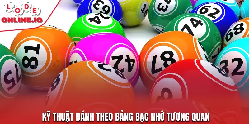 Kỹ thuật đánh theo bảng bạc nhớ tương quan