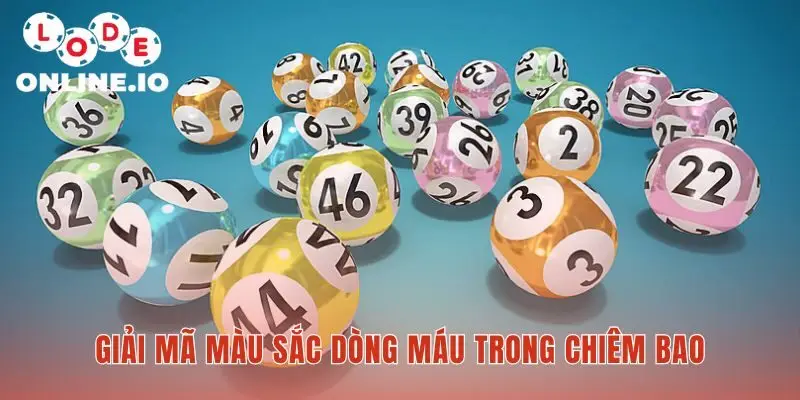 Màu sắc trong máu có ý nghĩa như thế nào